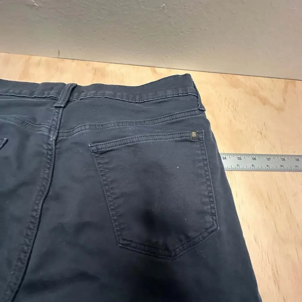 Banana Republic Black Slim Fit Denim Jeans Size 36x29